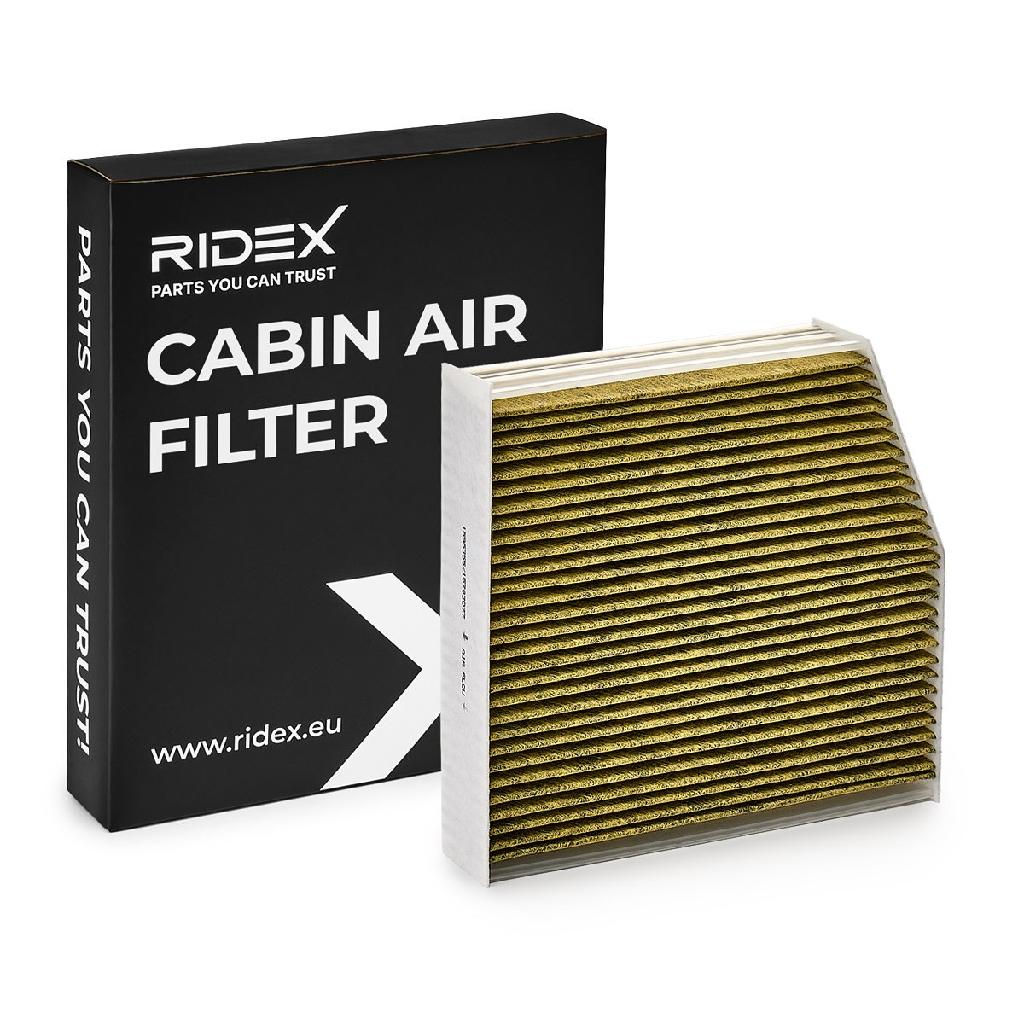 RIDEX 424I0504 Innenraumfilter Pollenfilter Höhe: 42 Breite: 254 Länge: 242