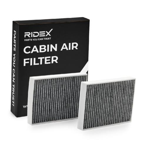 RIDEX 424I0481 Innenraumfilter Pollenfilter Aktivkohlefilter Höhe: 30 Breite: Bild RIDEX 424I0481 Innenraumfilter Pollenfilter Aktivkohlefilter Höhe: 30 Breite: