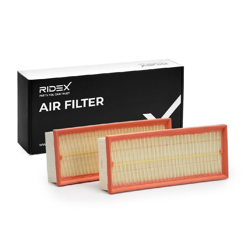RIDEX 8A0169 Motor Luftfilter Eckig Umluftfilter für VW Golf 5II Schrägheck