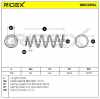 RIDEX 188C0594 2x Federn Fahrwerksfedern Vorne passend für PEUGEOT 406 (8B) Bild RIDEX 188C0594 2x Federn Fahrwerksfedern Vorne passend für PEUGEOT 406 (8B)