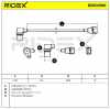RIDEX Kurbelwellensensor 833C0100 470 mm Anzahl der Steckkontakte: 3 für NISSAN Bild RIDEX Kurbelwellensensor 833C0100 470 mm Anzahl der Steckkontakte: 3 für NISSAN