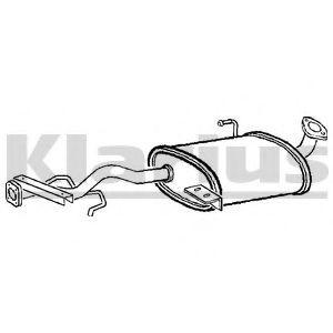 VEGAZ Mittelschalldämpfer für OPEL Monterey A (M92) Bild VEGAZ Mittelschalldämpfer für OPEL Monterey A (M92)