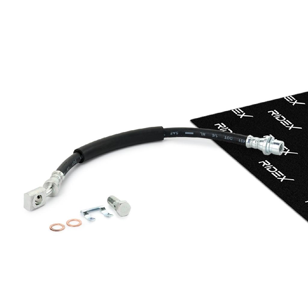 RIDEX Bremsschlauch 83B1257 HINTEN BREMSSCHLÄUCHE Länge: 342mm für LAND ROVER