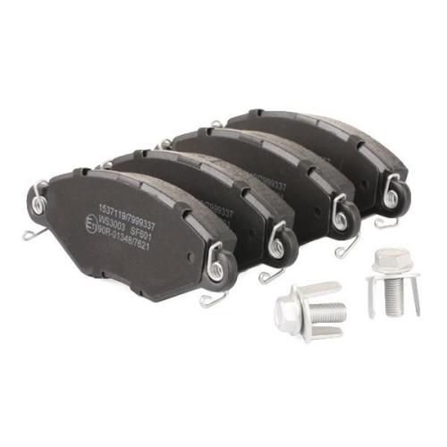 RIDEX Bremsbelagsatz Bremsbeläge Vorne passend für PEUGEOT 206 Schrägheck (2A/C) Bild RIDEX Bremsbelagsatz Bremsbeläge Vorne passend für PEUGEOT 206 Schrägheck (2A/C)