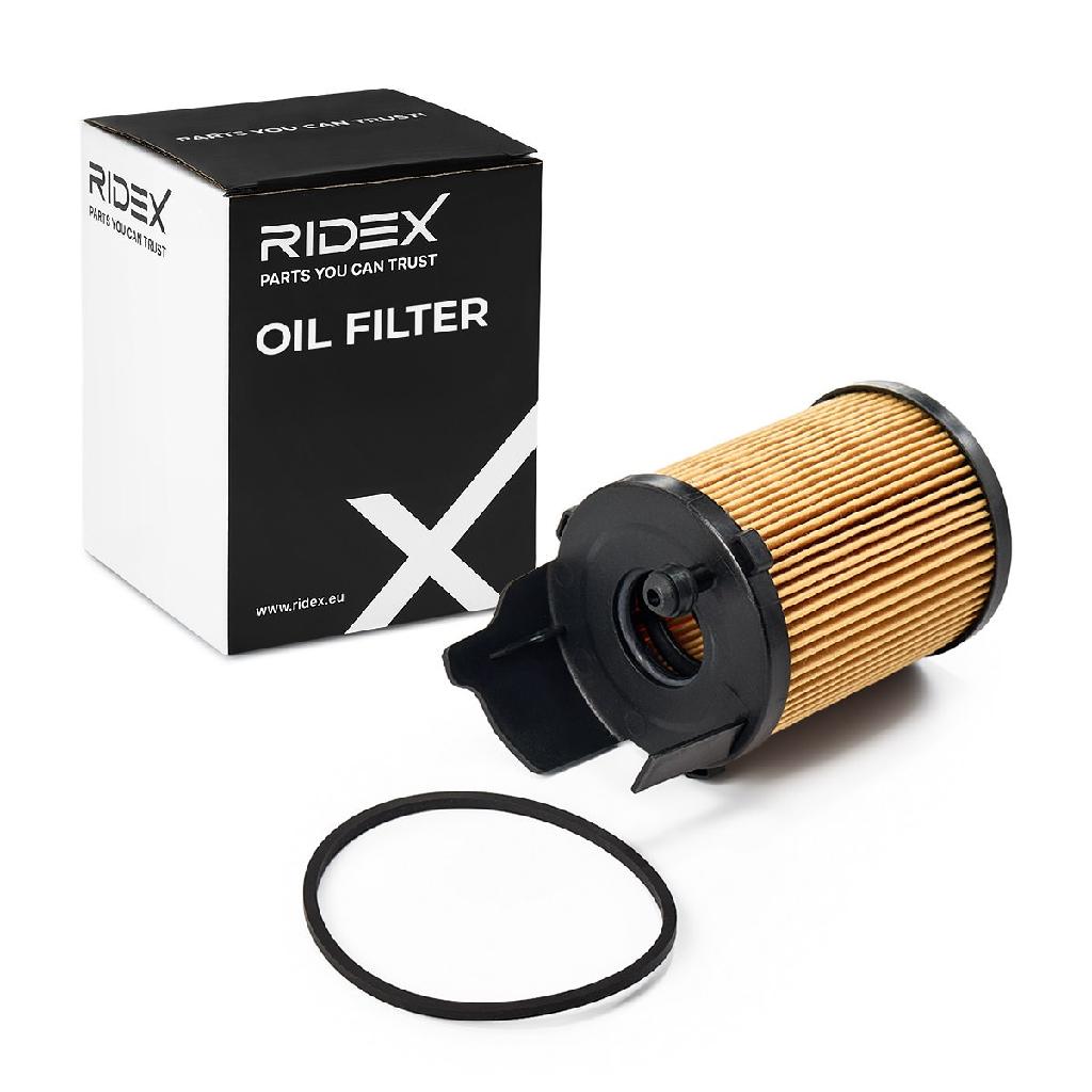 RIDEX Ölfilter Motorölfilter Filtereinsatz 7O0367 für FORD Fiesta Mk6 Schrägheck