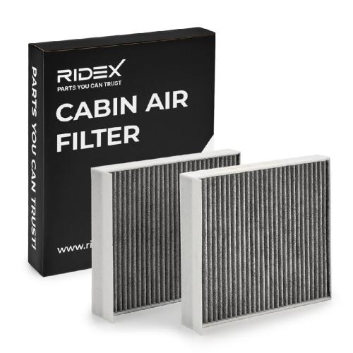 RIDEX 424I0202 Innenraumfilter Pollenfilter Aktivkohlefilter Höhe: 31 Breite: Bild RIDEX 424I0202 Innenraumfilter Pollenfilter Aktivkohlefilter Höhe: 31 Breite:
