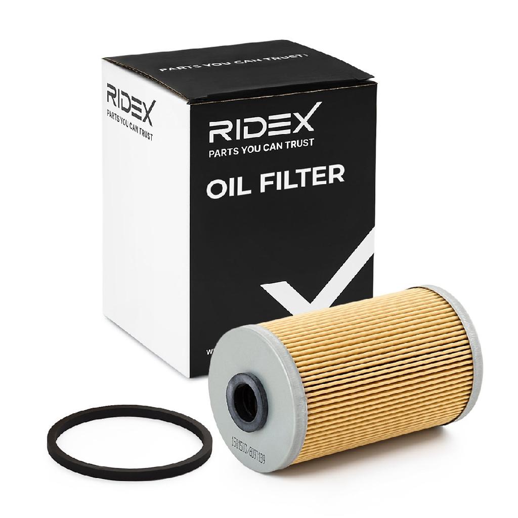 RIDEX 9F0034 Kraftstofffilter Diesel Filter mit Dichtung mit Dichtungen