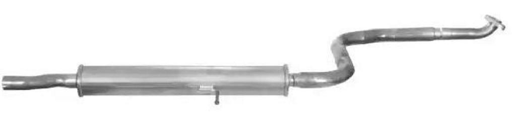 VEGAZ Mittelschalldämpfer für DAIHATSU CHARADE IV (G200, G202)
