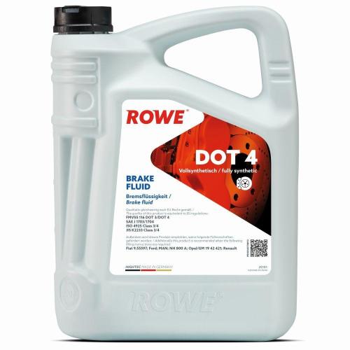 ROWE Bremsflüssigkeit Bremsöl + BRAKE FLUID 5Liter Bild ROWE Bremsflüssigkeit Bremsöl + BRAKE FLUID 5Liter