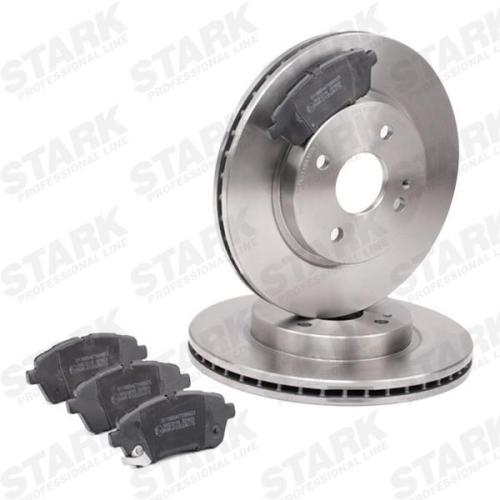 STARK Bremsenset Vorne Belüftet Ø258mm - Bremsscheiben und Beläge für MAZDA Bild STARK Bremsenset Vorne Belüftet Ø258mm - Bremsscheiben und Beläge für MAZDA