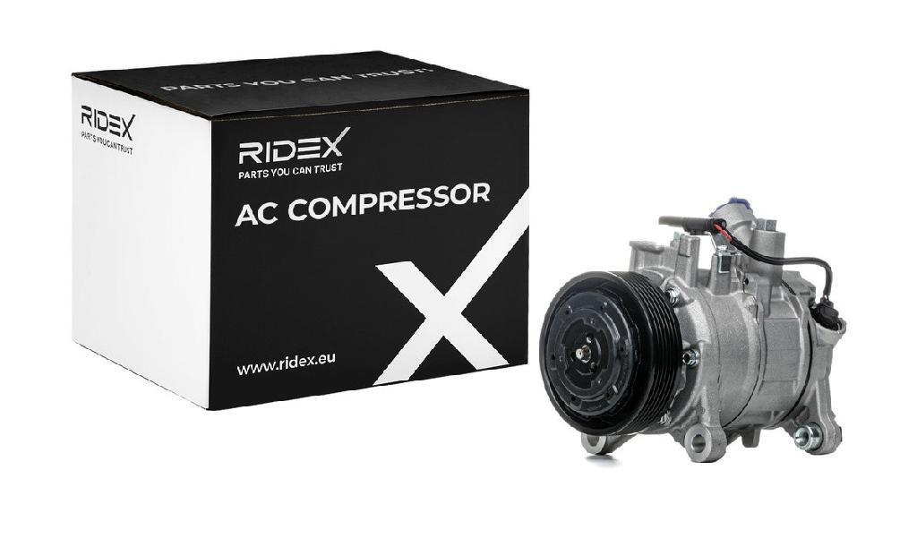 RIDEX A/C Kompressor für Klimaanlage Klimakompressor mit ID: 6SEU14A PAG 46 mit