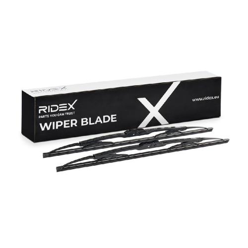 2x RIDEX Scheibenwischer Satz Wischerblätter Satz ohne Spoiler Vorne Länge 1: Bild 2x RIDEX Scheibenwischer Satz Wischerblätter Satz ohne Spoiler Vorne Länge 1: