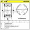 RIDEX 654W0061 Radlagersatz pro 1 Rad Hinten Vorne Schrägkugellager für OPEL Bild RIDEX 654W0061 Radlagersatz pro 1 Rad Hinten Vorne Schrägkugellager für OPEL