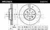 RIDEX 82B0741 2x Bremsscheiben Vorne Ø282mm Belüftet für HONDA 45251S1A305 Bild RIDEX 82B0741 2x Bremsscheiben Vorne Ø282mm Belüftet für HONDA 45251S1A305
