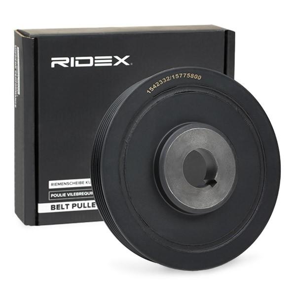 RIDEX 3213B0179 Riemenscheibe Kurbelwelle 158mm Kurbelwellenriemenscheibe