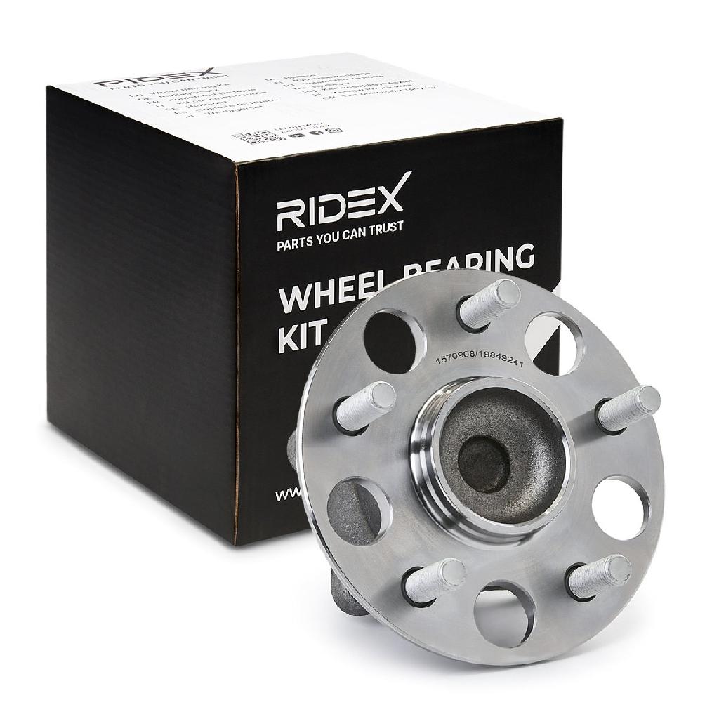 RIDEX 654W1415 Radlagersatz pro 1 Rad Hinten beidseitig für TOYOTA 31208095641