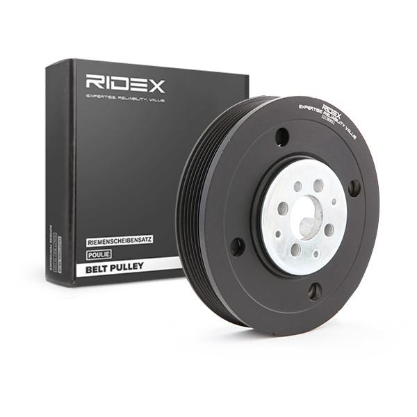 RIDEX 3213B0011 Riemenscheibe Kurbelwelle 156mm Kurbelwellenriemenscheibe für VW