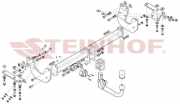 STEINHOF Anhängerkupplung für RENAULT MODUS / GRAND MODUS (F/JP0)