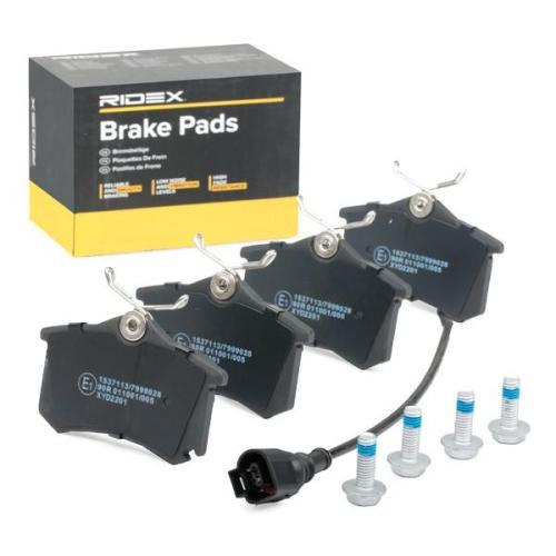 RIDEX Bremsbelagsatz Bremsbeläge Hinten für VW Golf 1V Schrägheck (1J1) Golf 5I Bild RIDEX Bremsbelagsatz Bremsbeläge Hinten für VW Golf 1V Schrägheck (1J1) Golf 5I