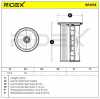 RIDEX 9F0113 Kraftstofffilter Diesel Filter Filter Cartridge für VW 2559747 Bild RIDEX 9F0113 Kraftstofffilter Diesel Filter Filter Cartridge für VW 2559747