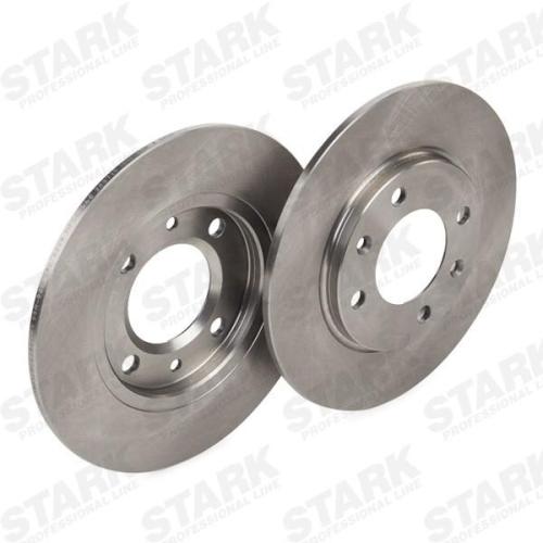 STARK SKBD-0023153 2x Bremsscheiben Hinten Ø247mm voll passend für PEUGEOT Bild STARK SKBD-0023153 2x Bremsscheiben Hinten Ø247mm voll passend für PEUGEOT