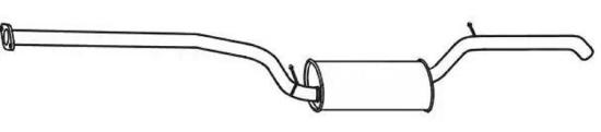 VEGAZ Endschalldämpfer Hinten für FORD FOCUS III Turnier Bild VEGAZ Endschalldämpfer Hinten für FORD FOCUS III Turnier