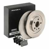 RIDEX Bremsenset Hinten Ø272mm - Bremsscheiben und Beläge passend für PEUGEOT