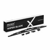 RIDEX Scheibenwischer Wischblatt Stück ohne Spoiler Vorne Länge: 530mm Standard