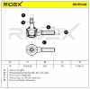 RIDEX Spurstangenkopf Vorderachse beidseitig außen Traggelenk M12X1.25 914T0149 Bild RIDEX Spurstangenkopf Vorderachse beidseitig außen Traggelenk M12X1.25 914T0149