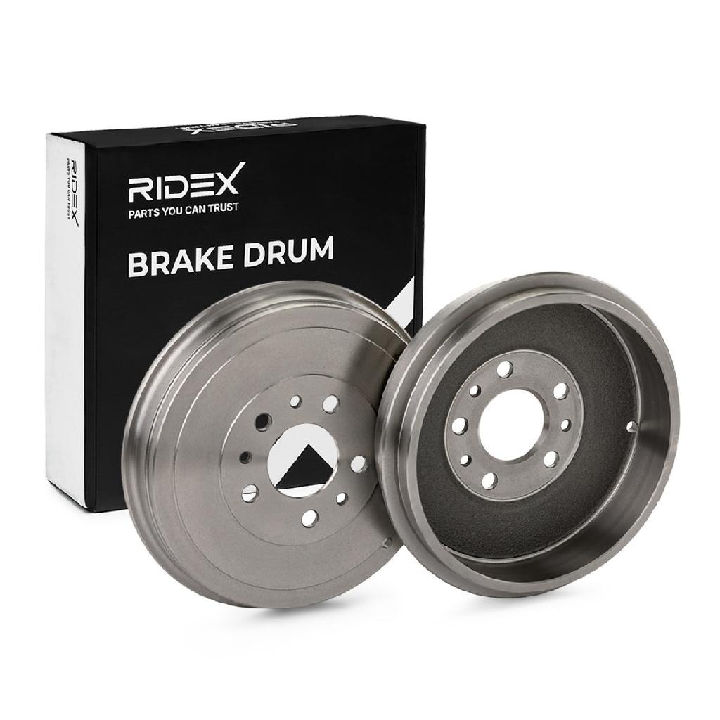 RIDEX 123B0292 2x Bremstrommeln Set Hinten InnenØ228,3mm AußenØ269mm