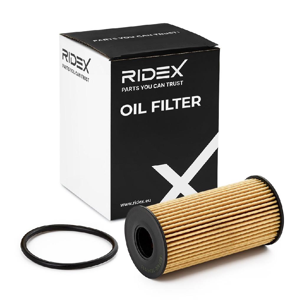 RIDEX Ölfilter Motorölfilter Filtereinsatz 7O0291 für NISSAN Qashqai II