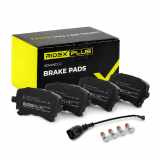 RIDEX PLUS 402B0155P Bremsbelagsatz Bremsbeläge Hinten mit Verschleißwarnkontakt