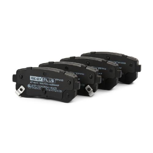 RIDEX PLUS Bremsbelagsatz Bremsbeläge Hinten für HYUNDAI Tucson (TL, TLE) Bild RIDEX PLUS Bremsbelagsatz Bremsbeläge Hinten für HYUNDAI Tucson (TL, TLE)