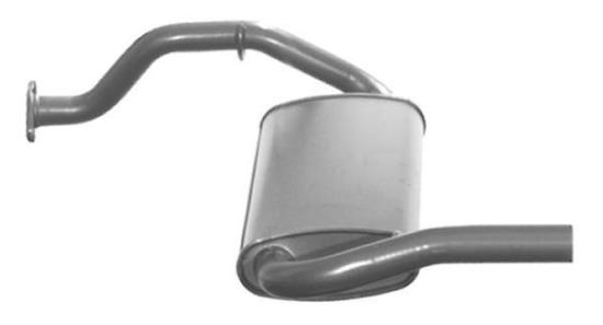 VEGAZ Endschalldämpfer Hinten für HONDA CRX II (ED, EE) Bild VEGAZ Endschalldämpfer Hinten für HONDA CRX II (ED, EE)