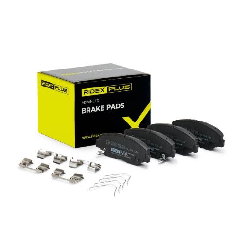 RIDEX PLUS Bremsbelagsatz Bremsbeläge Vorne für HONDA CR-V IV (RM) CR-V II (RD) Bild RIDEX PLUS Bremsbelagsatz Bremsbeläge Vorne für HONDA CR-V IV (RM) CR-V II (RD)