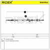 RIDEX Handbremsseil Hinten passend für MERCEDES-BENZ E-Klasse Limousine (W211) Bild RIDEX Handbremsseil Hinten passend für MERCEDES-BENZ E-Klasse Limousine (W211)