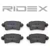 RIDEX Bremsbelagsatz Bremsbeläge Hinten für RENAULT Master 1I Kasten (FD) Bild RIDEX Bremsbelagsatz Bremsbeläge Hinten für RENAULT Master 1I Kasten (FD)