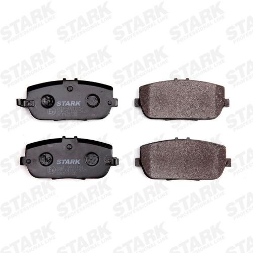 STARK Bremsbelagsatz Bremsbeläge Hinten für MAZDA MX-5 III (NC) für FIAT Bild STARK Bremsbelagsatz Bremsbeläge Hinten für MAZDA MX-5 III (NC) für FIAT