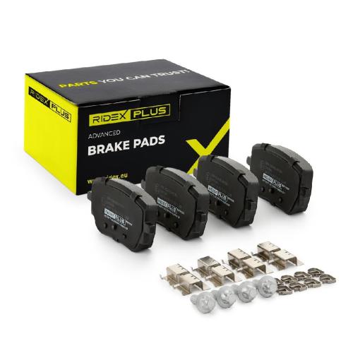 RIDEX PLUS Bremsbelagsatz Bremsbeläge Hinten passend für MERCEDES-BENZ A-Klasse Bild RIDEX PLUS Bremsbelagsatz Bremsbeläge Hinten passend für MERCEDES-BENZ A-Klasse