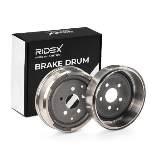 RIDEX 123B0066 2x Bremstrommeln Set Hinten AußenØ286mm für VW Bild RIDEX 123B0066 2x Bremstrommeln Set Hinten AußenØ286mm für VW