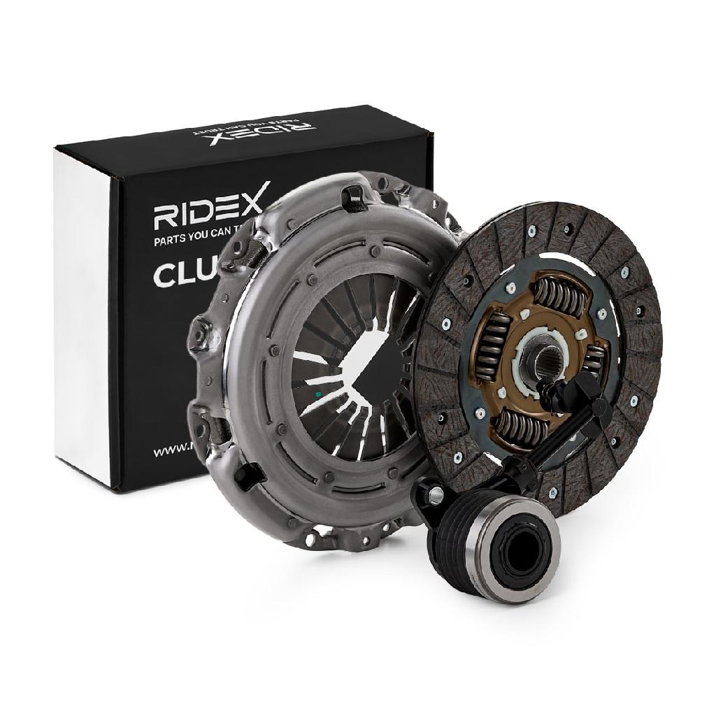 RIDEX 479C3013 Kupplungssatz für RENAULT Clio 1II Schrägheck (BR0/1, CR0/1)