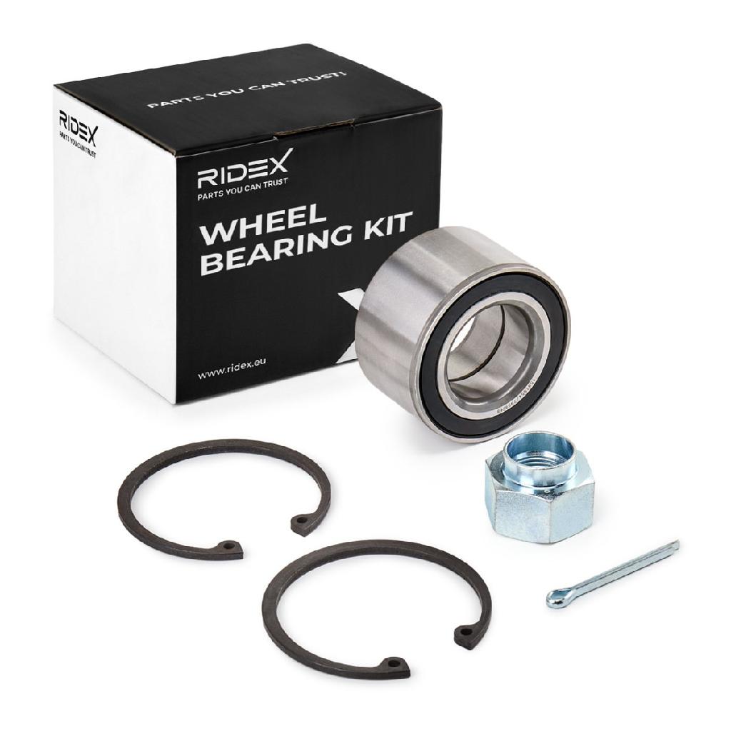 RIDEX 654W0065 Radlagersatz pro 1 Rad Vorne beidseitig für VW Golf 1V Schrägheck