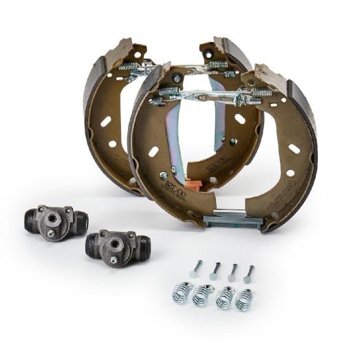 RIDEX Bremsenset Trommelbremse Bremsbacken Satz mit Radbremszylinder mit Zubehör Bild RIDEX Bremsenset Trommelbremse Bremsbacken Satz mit Radbremszylinder mit Zubehör
