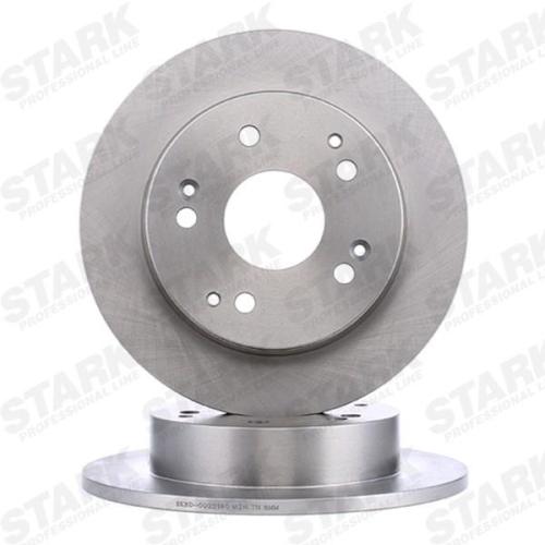 STARK SKBD-0022180 2x Bremsscheiben Hinten Ø259,7mm voll für HONDA Bild STARK SKBD-0022180 2x Bremsscheiben Hinten Ø259,7mm voll für HONDA