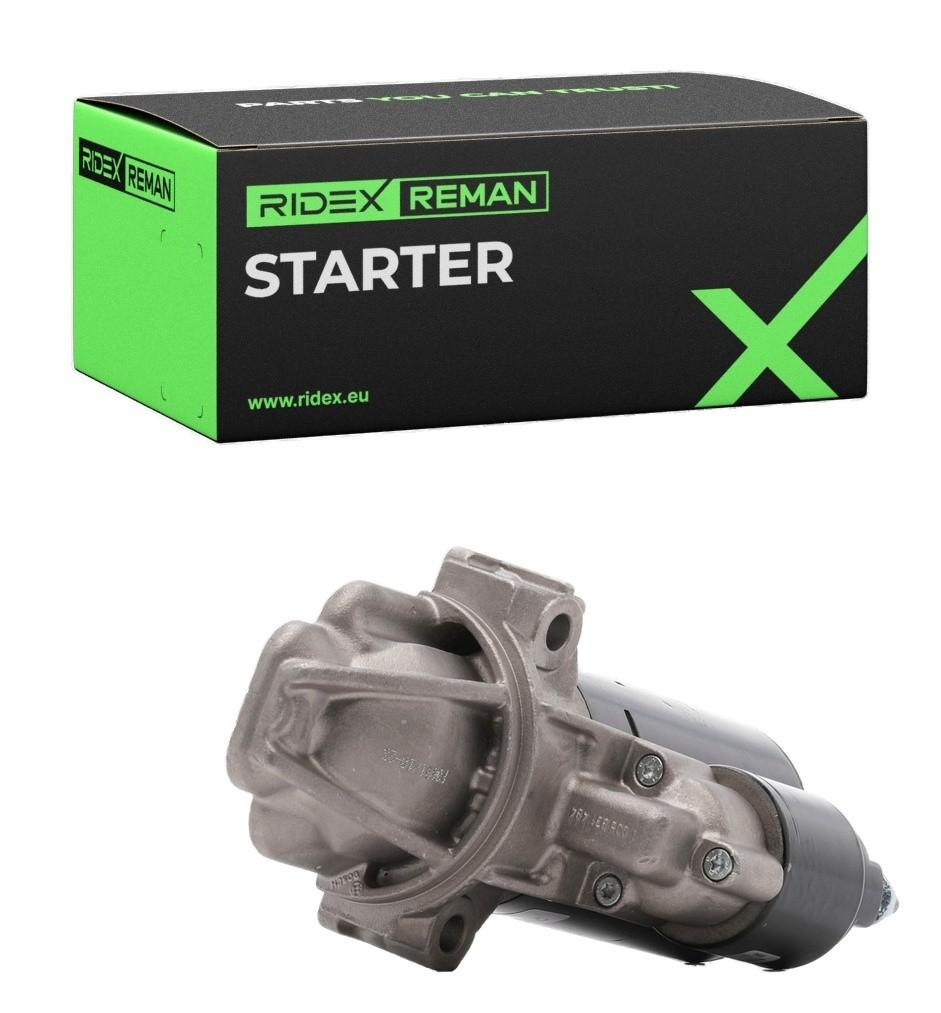 RIDEX REMAN 2S0017R Motor Starter/Anlasser 12V 2kW für FIAT Ducato Kastenwagen