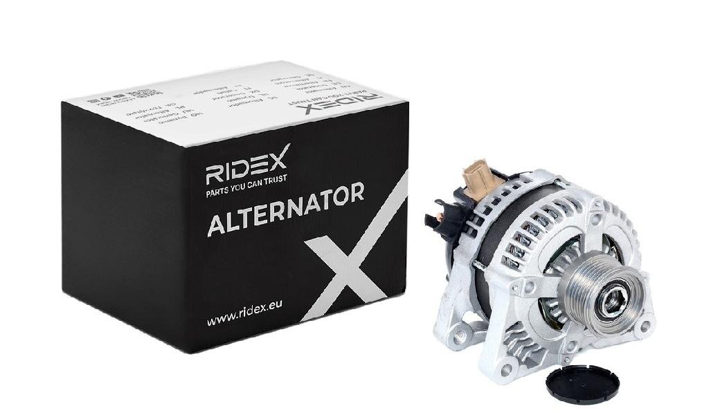 RIDEX 4G0003 Lichtmaschine 150A 12V Drehrichtung im Uhrzeigersinn mit für FORD