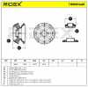 RIDEX 1180S0445 Federbeinstützlager mit Wälzlager Vorne für TOYOTA 4868252020 Bild RIDEX 1180S0445 Federbeinstützlager mit Wälzlager Vorne für TOYOTA 4868252020