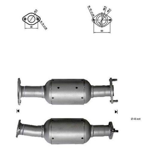 VEGAZ SZK-940 Katalysator Kat für Fahrzeuge mit OBD Euro 4 für SUZUKI 1425054G20 Bild VEGAZ SZK-940 Katalysator Kat für Fahrzeuge mit OBD Euro 4 für SUZUKI 1425054G20