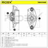 RIDEX 1180S0085 Federbeinstützlager ohne Kugellager Hinten für VW Golf 5I (5K1) Bild RIDEX 1180S0085 Federbeinstützlager ohne Kugellager Hinten für VW Golf 5I (5K1)
