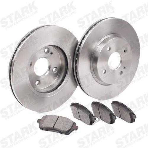 STARK Bremsenset Vorne Belüftet Ø258mm - Bremsscheiben und Beläge für MAZDA Bild STARK Bremsenset Vorne Belüftet Ø258mm - Bremsscheiben und Beläge für MAZDA